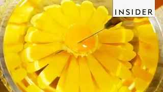 Make Flowers In Gelatin Cake