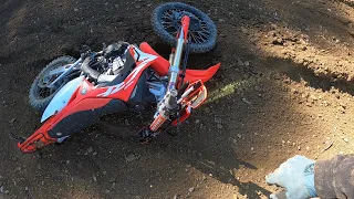 Crf450L at Motocross track