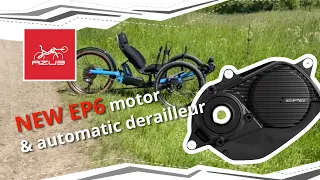 Our first trike with the NEW Shimano EP6 motor and automatic XT Di2 shifting - brief introduction