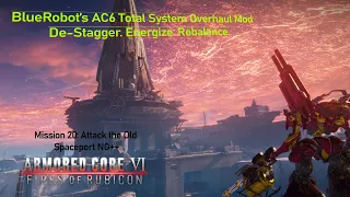 AC6: Fires of Rubicon - BlueRobot's Mod 1.3.25 - Mission 21: Attack the Old Spaceport NG++