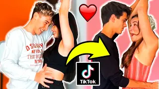 IMITANDO TIKTOKS EN PAREJA VIRALES!!😳