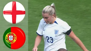 England vs Portugal Highlights || Women's International Friendly 2023