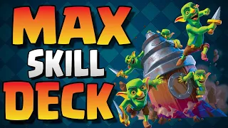 *PRO* PLAYERS USE THIS HIGH SKILL DECK | GOBLIN DRILL CYCLE IS *BROKEN* | BEST CLASH ROYALE DECK