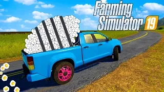 Selling THOUSANDS of EGGS in Farming Simulator 19 Multiplayer! (Farming Simulator 19 Gameplay)