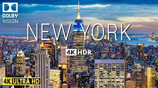 NEW YORK VIDEO 4K HDR 60fps DOLBY VISION WITH CINEMATIC MUSIC