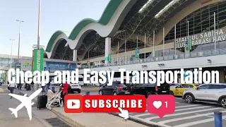 How to get from Sabiha Gokcen Airport to the city center | Metro and Shuttle bus | Step by Step