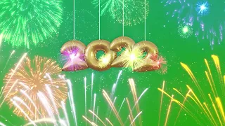 Happy New Year 2022 Green Screen Animation Free Video Effects HD