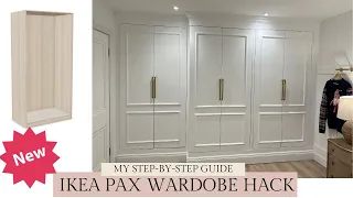 IKEA PAX HACK - NEW - My Fitted Wardrobe DIY Guide - Watch This Before You Book A Carpenter ! Closet