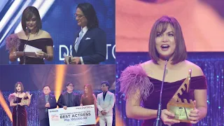 JUDY ANN SANTOS AT ALLEN DIZON WAGI BILANG BEST ACTRESS AND BEST ACTOR Sa MMFF2019 Awards Night