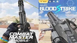 Combat Master vs Blood Strike - Weapon Inspect Comparison