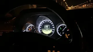 Mercedes E300 CDI W212 Acceleration 0-100km/h