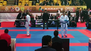 Karate1 premier league Dubaï 2018 Mehdy Cecina Vs Alexander Aliev