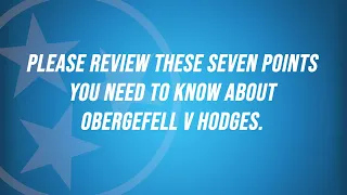 An Introduction to Obergefell v Hodges