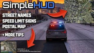 NEW Simple Hud for GTA 5 LSPDFR is Awesome!