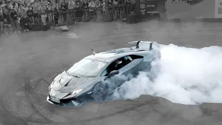 ER MACHT DONUTS MIT SEINEM LAMBORGHINI HURACAN PERFORMANTE!