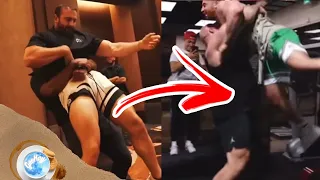 Delusional Bradley Martyn Gets Wrecked  By REAL Fighters