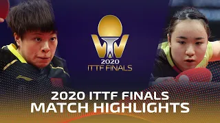 Mima Ito vs Wang Yidi | Bank of Communications 2020 ITTF Finals (1/4)