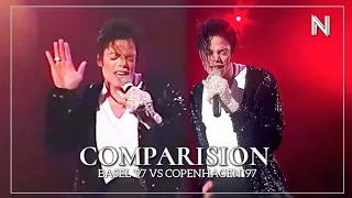 Michael Jackson — Billie Jean | Basel '97 VS Copenhagen '97(COMPARISION)