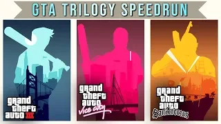 GTA Trilogy Speedrun (III + VC + SA) - Any% - 6:34:04 [World Record]