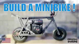 BUILDING A CHEAP AWESOME MINIBIKE IN 9 MIN!!