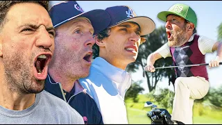 Dave Portnoy + Josh Richards VS Paul Bissonnette + Ryan Whitney - Sandbagger Invitational 17