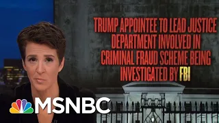 NBC News: President Donald Trump Likely Faced Indictment But For Presidency | Rachel Maddow | MSNBC