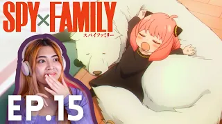 cuteness overload🥰 | Spy x Family Episode 15 reaction