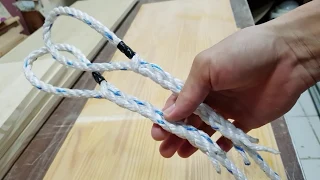 #Rope make  로프 매듭 만들기