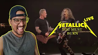 GOOSEBUMPS!! | You Must Burn LIVE!! | METALLICA REACTION