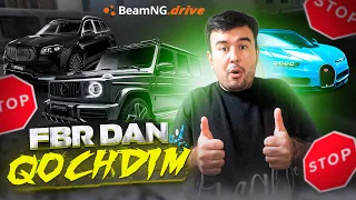 BEAMNG DRIVE. FBRDAN QOCHDIM #1. BUGATTI CHIRONDA CRASH TEST