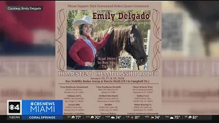 18-year-old competing to be Homestead Rodeo Queen details events leading up to her horse being stole