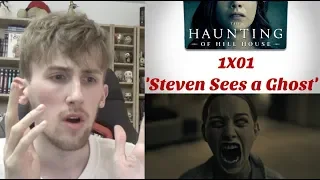 The Haunting of Hill House Season 1 Episode 1 - Steven Sees a Ghost' Reaction