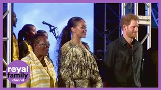 Prince Harry meets Rihanna in Barbados
