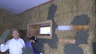 Straw Bale Stucco Construction tips