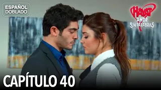 Hayat Amor Sin Palabras Capítulo 40 (Español Doblado)