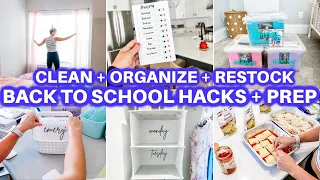 ✏️ BACK TO SCHOOL 2023 + DECLUTTER +ORGANIZE + CLEAN WITH ME 2023 |DAYS OF SPEED CLEANING MOTIVATION
