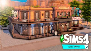 Салун 🍺 Кафе 🌭 Мотель 🛏 Прачечная 🧼| Симс 4: Строительство | Community Lot | The Sims 4: Speed Build