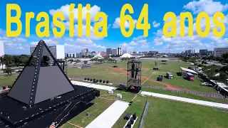 Brasília 64 anos - Preprativos show Alok