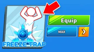 NEW "FREEZE TRAP" ABILITY NEW UPDATE in Roblox Blade Ball