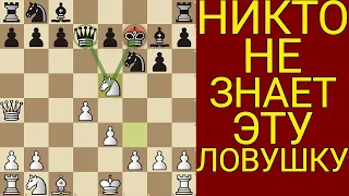 ГАРАНТИРОВАННАЯ ПОБЕДА В НАЧАЛЕ ПАРТИИ С ЭТОЙ ЛОВУШКОЙ. Шахматы Ловушки. Шахматы Обучение. Шахматы