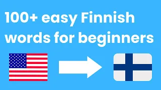 Learn 100+ easy Finnish words ONLY in 10 minutes [Learn Finnish language while eating]