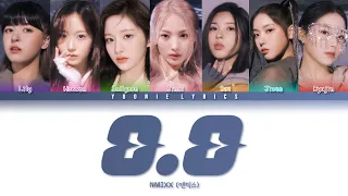 NMIXX (엔믹스) - O.O (Color Coded Lyrics Eng/Rom/Han/가사)