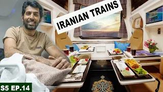 WORLD'S BEST TRAIN JOURNEY IN IRAN | S05 EP.14 | PAKISTAN TO SAUDI ARABIA MOTORCYCLE