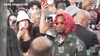 Pharrell Williams, Offset, Rauw Alejandro @ Paris Fashion Week 23 june 2023 show Kenzo