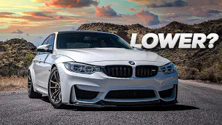 The Perfect Fitment For an M3 F80 [Lowering Springs Install]