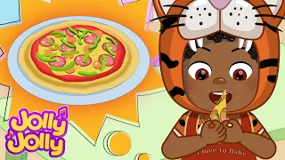 🍕Pizza Party 🍕+ Super Simple Songs | Nursery Rhymes & Kids Songs | Jolly Jolly🌟