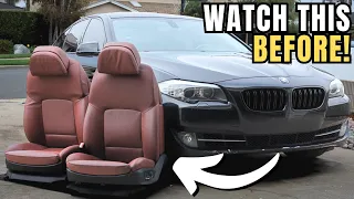 Watch This BEFORE Swapping the Front Seat in Your BMW F10 | BMW F10 535i | Front Seat Swap