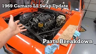 1969 Camaro LS Swap update and parts overview