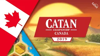 CATAN Canada Championship Final Game