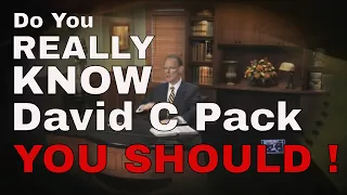 David c Pack Restored Church of God False Prophet(s)the real truth Do you know Really Know Dave Pack